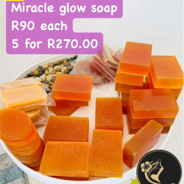 5 x Glow Soap